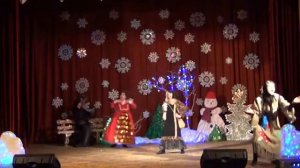 Детское новогоднее театрализованное представление 2017 "Алиса в Стране Новогодних чудес" - 1 часть