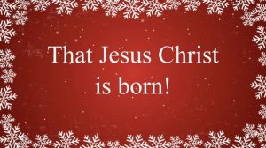Go Tell it On the Mountain with lyrics | Christmas Gospel Song & Carol