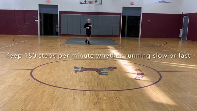 Running with a metronome to perfect running form: 170-180 steps per minute￼ смотреть онлайн
