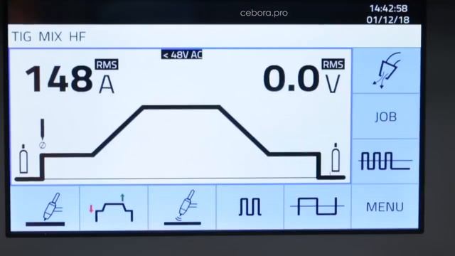 Лучший промышленный аргонодуговой аппарат - CEBORA WIN TIG AC DC 270T | cebora смотреть онлайн