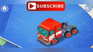 Выучим конструкцию пожарной машины в игре Kids Transport