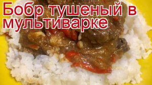 Рецепты из окорока бобра - как приготовить бобра пошаговый рецепт - Бобр тушеный в мультиварке