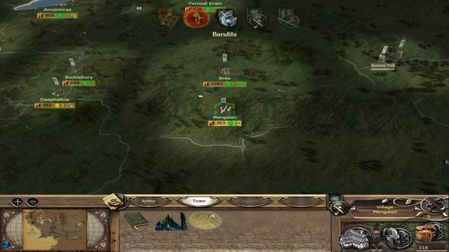 Third Age Total War: Eriador Campaign (vh/vh) - Part 1 - Rapid Expansion смотреть онлайн