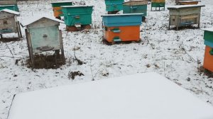 Улей лежак "УРАЛЬСКИЙ" для зимовки на воле. (обзор)