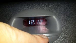 Часы с цифровой индикацией Daewoo Matiz 0.8L-1.0L МКПП и АКПП, настройка часов