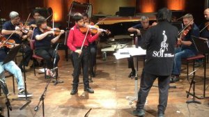 Sumer playing 'Boy Paganini', April 2019, SOI