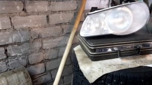 Востанавливаем фары своими руками на Хёндэ Элантра 4.