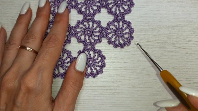 САМЫЙ Простой МОТИВ вязание крючком для новичков мастер-класс How to Crochet for Beginners смотреть онлайн