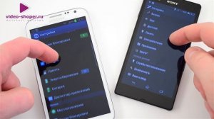 Сравнение Sony Xperia Z и Samsung Note 2