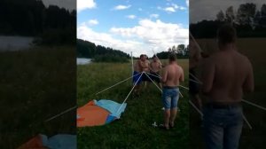 Как правильно собрать шатёр