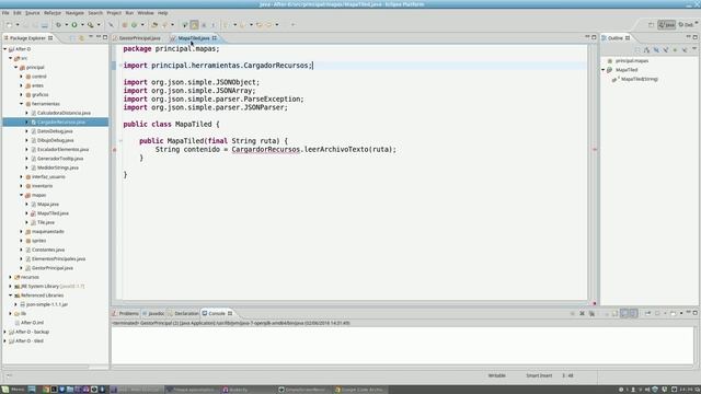 Java - Juego de rol 2D - 114 Construyendo el mapa con JSON смотреть онлайн