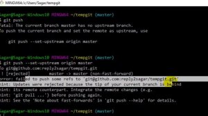 How to force push to remote repository in git