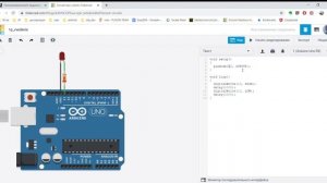 1 Урок Введение симулятор TinkerCAD.com,  Arduino Первая программа. Как настраивается МК.