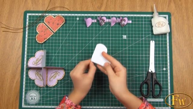 ♥Как сделать валентинку на День Святого Валентина.♥ смотреть онлайн