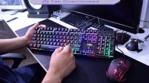 HonWally Wired Gaming Keyboard & Mouse Combo -Does it deliver? Almost 5k Subs! give aways coming