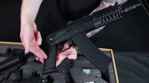 Обзор CYMA CM040H (АКС74У).  Страйкбольный автомат.