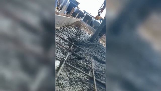 Реставрация некачественной плиты. Заливка фундамента, начальный этап строительства дома из Арболита смотреть онлайн