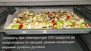 Котлеты с овощами в духовке.