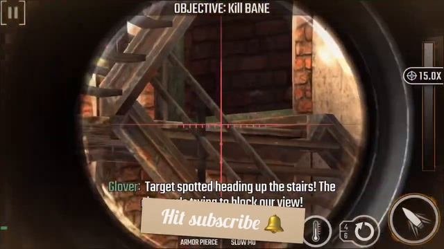 Kill Bane, Sniper strike special ops mission #1- Rust Belt (Boss/zone4)