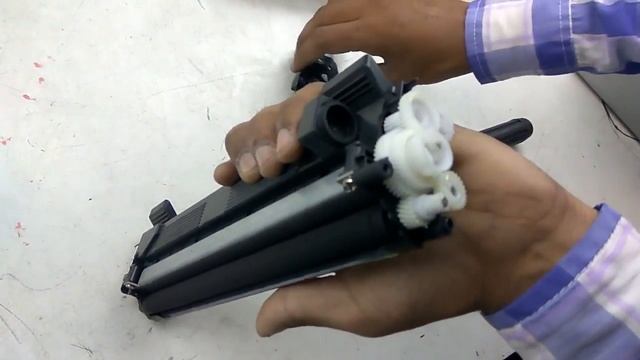 how to reset brother HL-1110 cartridge & Drum reset смотреть онлайн