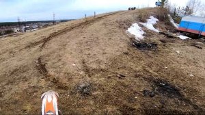 Эндуро. Открытие мото сезона 2019. #KTM SXF 350 #BSE 450 M8 #enduro pitbike