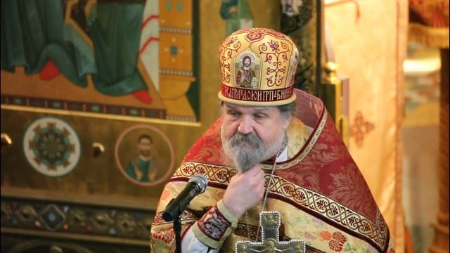 Проповедь о. Андрея Лемешонка после Литургии на Адамово Изгнание 6 марта (Воскресенье) 2022 г.
