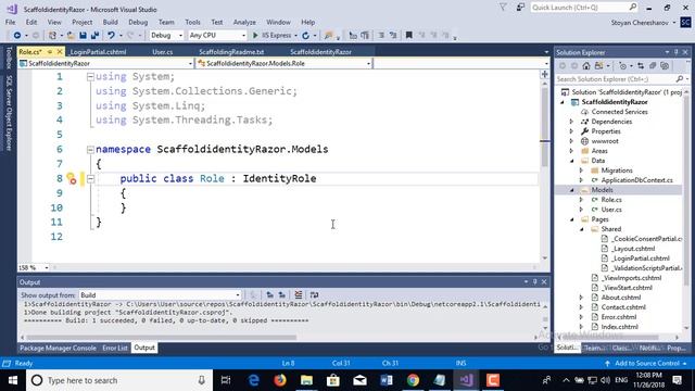 Extending Identity Users & Roles in ASP.NET Core 2.1, EF Relationships, OpenId, Part 1/2 смотреть онлайн