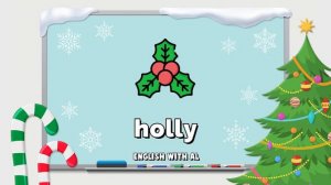 Christmas Vocabulary in English | Learn English Vocabulary with Pictures