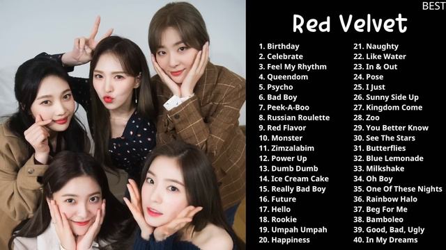 Red Velvet Best Songs Playlist (2023 updated) audio смотреть онлайн