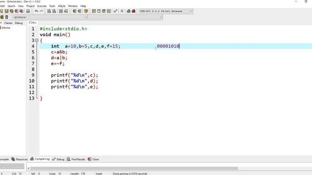 Bitwise operators   C | C++ | JAVA | PYTHON | C# Tutorial
