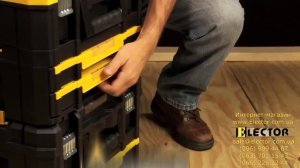 Видеообзор системы хранения DeWALT TSTAK. Доступна для заказа на Украине.