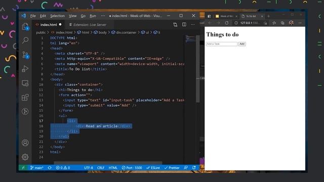 Introduction to Frontend Architecture using HTML and CSS | Day 2 | Week of Web