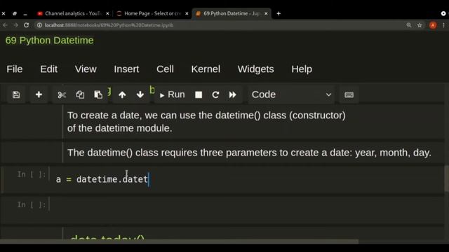 #69 Datetime Module In Python ( Hindi ) | Python Tutorials For Beginners In Hindi | Tech Blooded