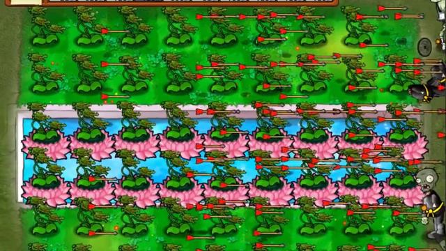 Pvz Mod ALL THREEPEATER PLANTS vs Zombies 2 in Plants vs Zombies Mod смотреть онлайн