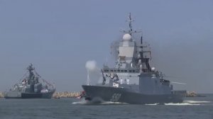 Военно-морской парад ко Дню ВМФ в Балтийске