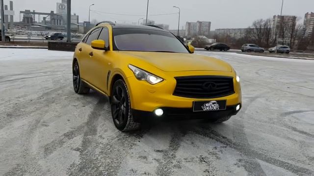 Infiniti fx37 wrapping teck wrap vch308 gold matte chrome инфинити фх37 золотой матовых хром пленка смотреть онлайн