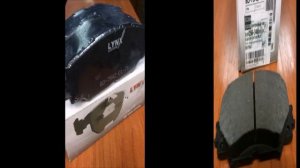 Колодки тормозные дисковые передние LYNXauto BD7542