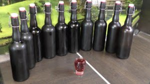 Заключительное снятие с осадка виноградного вина и результат