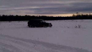 Паджеро 2 на снегу, PAJERO II