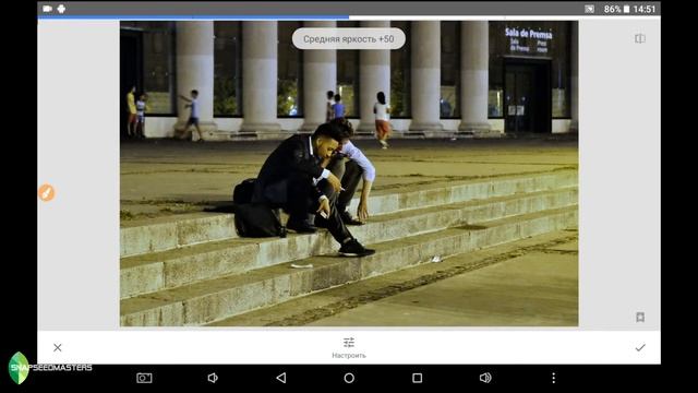 Light leaks стрит-фото из недоэкспонированного снимка в Snapseed Выпуск 10 смотреть онлайн