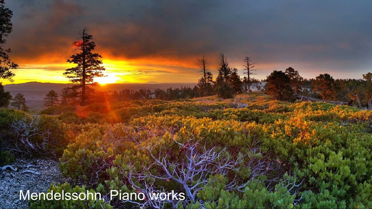 Classical music Mendelssohn Piano works