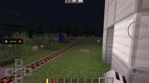 узкоколейная железная дорога в Майнкрафте