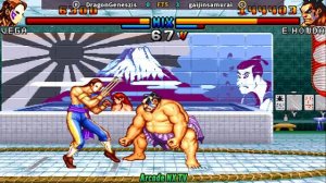 Street Fighter 2 Mix: 🕹 DragonGeneszis 🇧🇷 Ⓓ VS Ⓒ 🇧🇷 gaijinsamurai - Fightcade2.