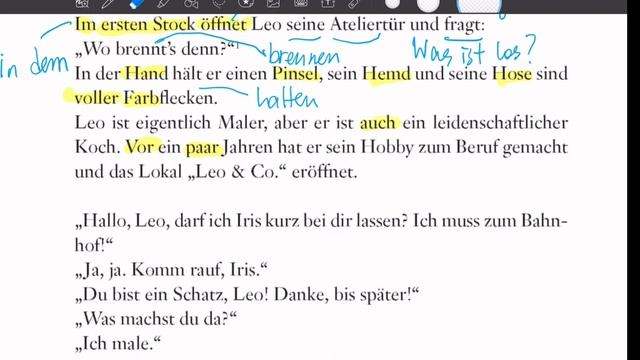 RUS Учим немецкий язык с легкими историями! Простые истории на немецком Урок 2 смотреть онлайн