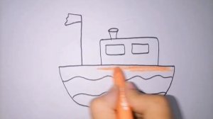 Drawing and Coloring for Kids #ship#yacht#boat