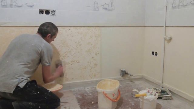 Декоративная штукатурка стиль Марморино. смотреть онлайн