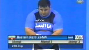 Афины 2004, Тяжелая атлетика, Мужчины 105кг 1 часть/ Weight lifting, Athens 2004 Men 105 part 1