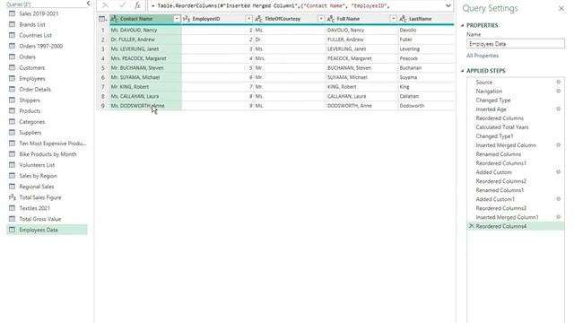 Microsoft Excel and Power Query - Video 19 Merge Columns смотреть онлайн
