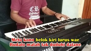 KARTONYONO MEDOT JANJI - Denny Caknan | Karaoke nada wanita | Lirik HD