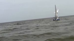 катер прогресс с ветродвигателем